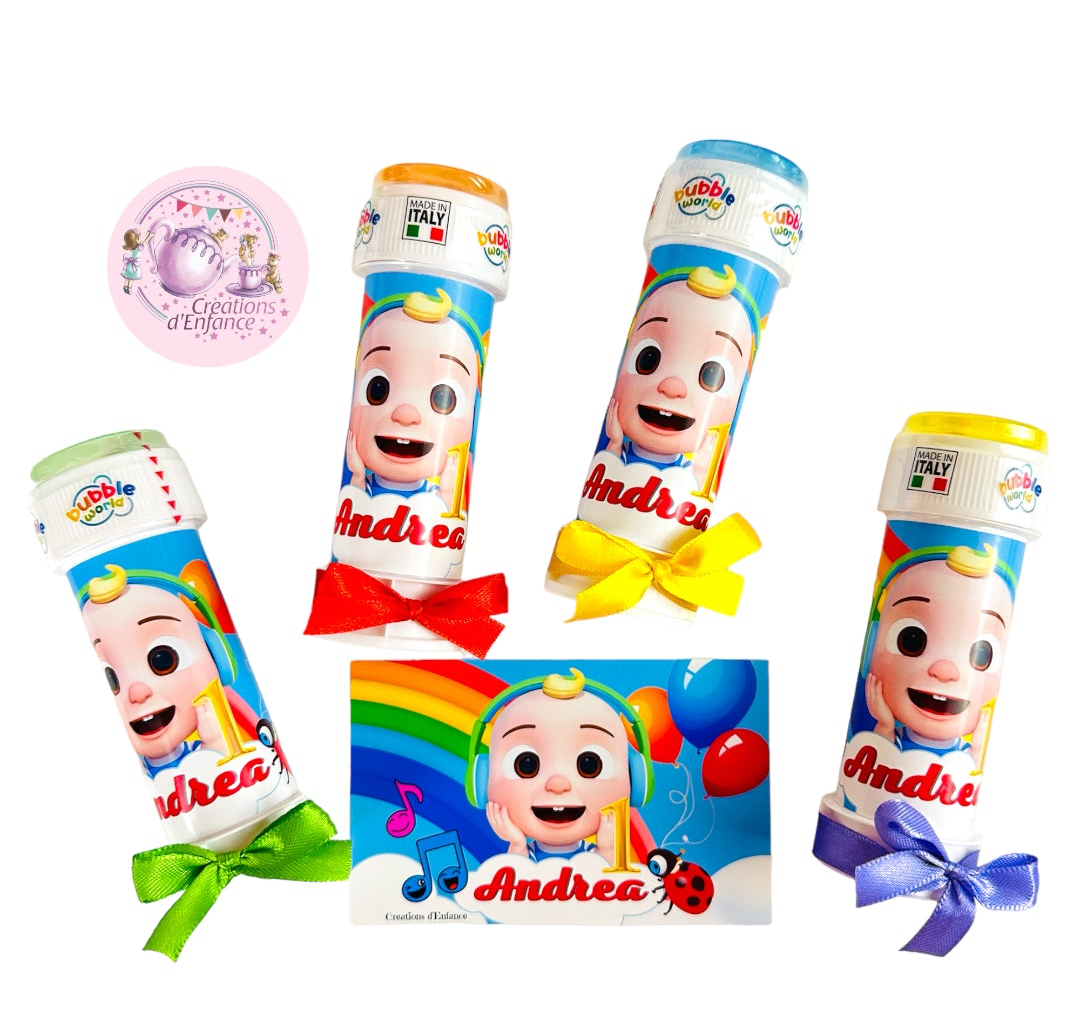 BOLLE DI SAPONE TEMA A SCELTA