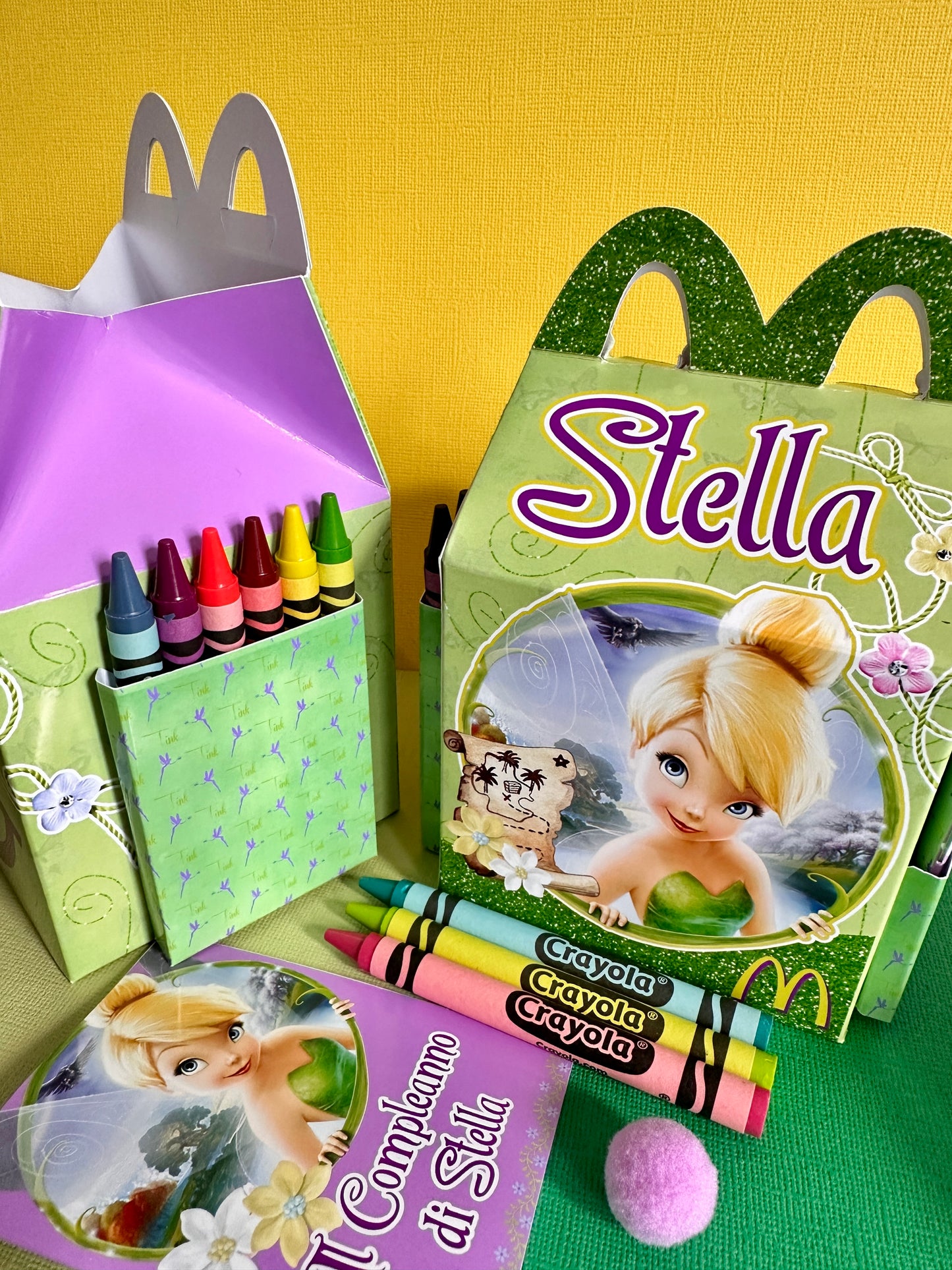 SCATOLA TIPO “HAPPY MEAL” CON TEMA A SCELTA