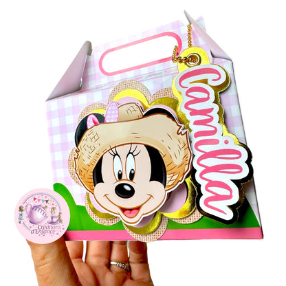 SCATOLA "GABLE BOX" PORTA REGALO, CARAMELLE O MARSHMELLOWS TEMA A SCELTA