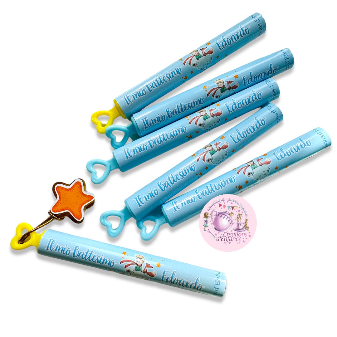 BUSTA REGALO CON 2 GADGET FINE FESTA E TEMA A SCELTA