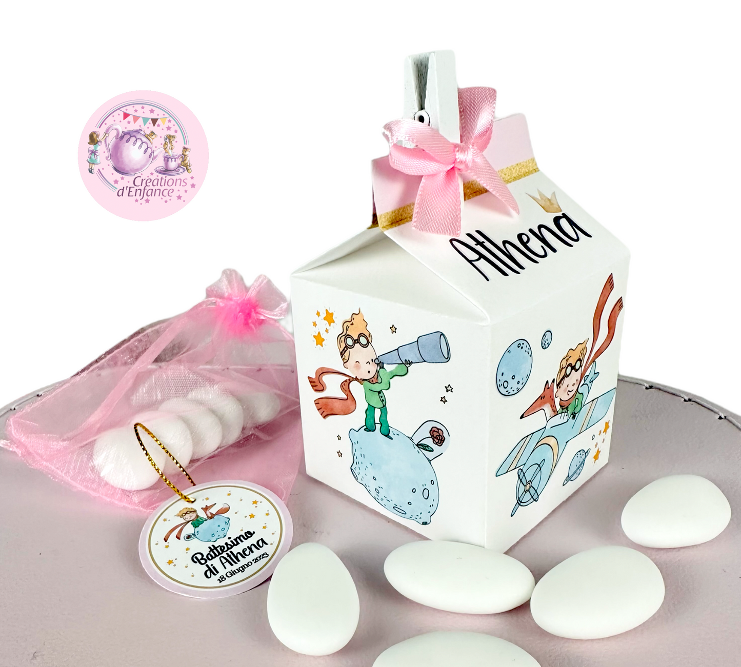 Scatola porta confetti Piccolo Principe