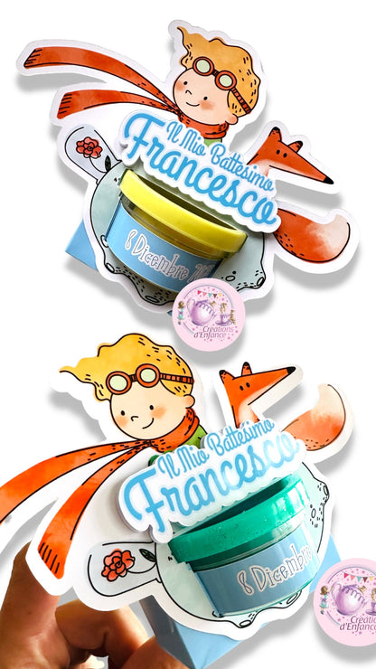 PARTY KIT PICCOLO PRINCIPE, coordinato Battesimo, Primo Compleanno, Comunione.