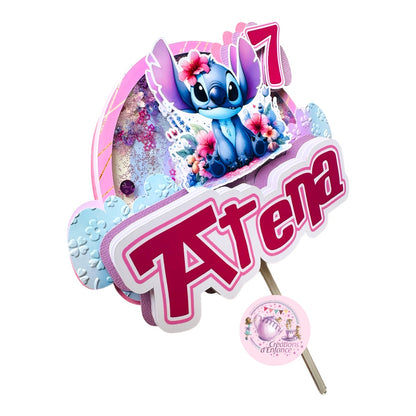 TOPPER TORTA CLASSICO O CON PERLINE SHAKER