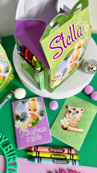 SCATOLA TIPO “HAPPY MEAL” CON TEMA A SCELTA