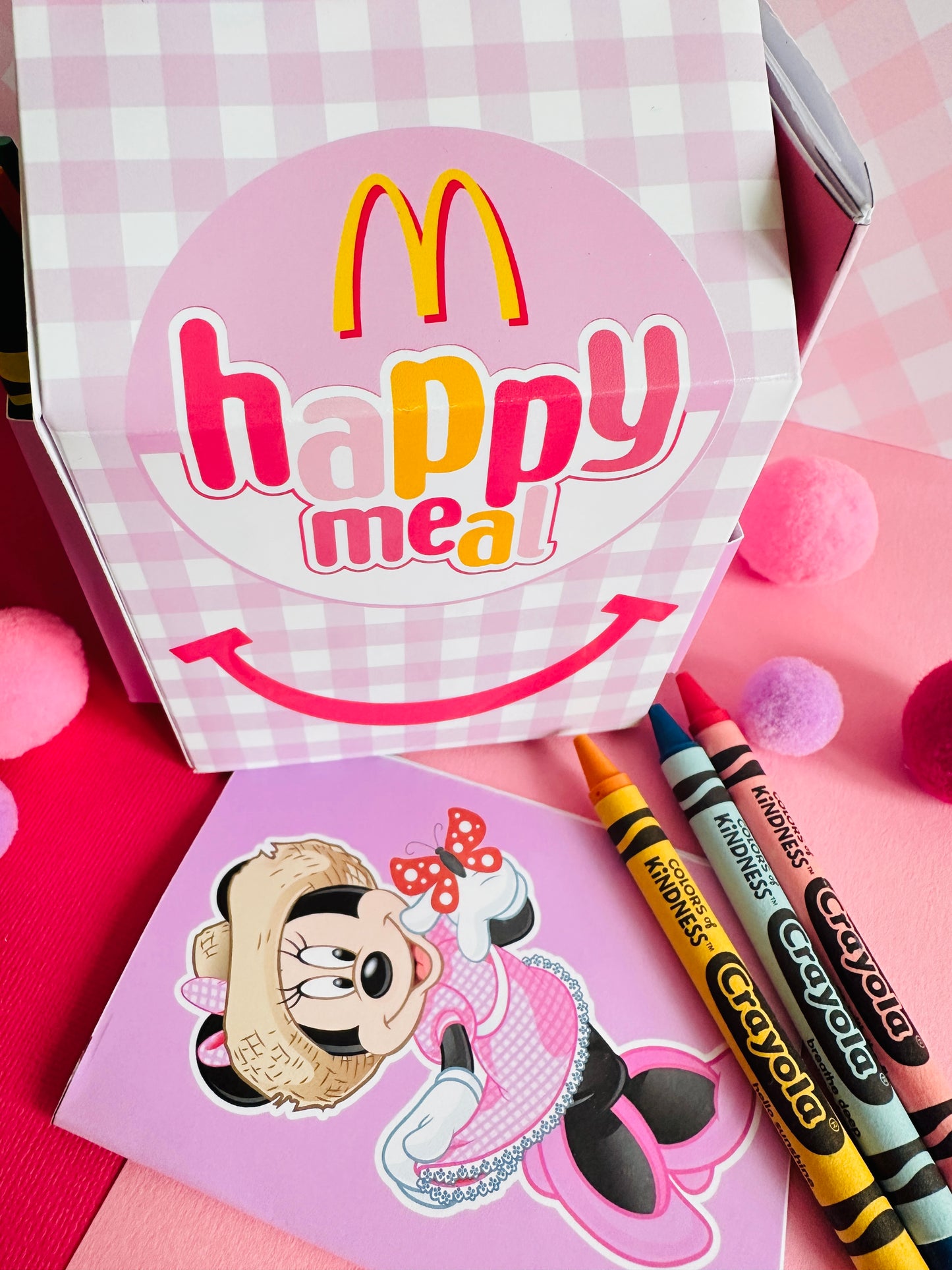 SCATOLA TIPO “HAPPY MEAL” CON TEMA A SCELTA