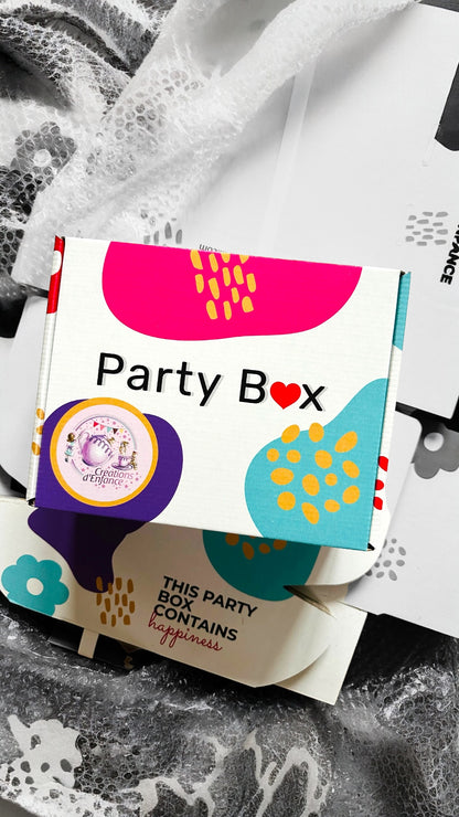 PARTY BOX “ALLESTIMENTO FESTA COMPLETO" CON TEMA A SCELTA