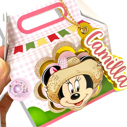 SCATOLA "GABLE BOX" PORTA REGALO, CARAMELLE O MARSHMELLOWS TEMA A SCELTA