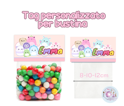 PARTY KIT PERSONALIZZATO – DECORAZIONI COMPLEANNO BAMBINI A TEMA CON GRAFICA SU RICHIESTA
