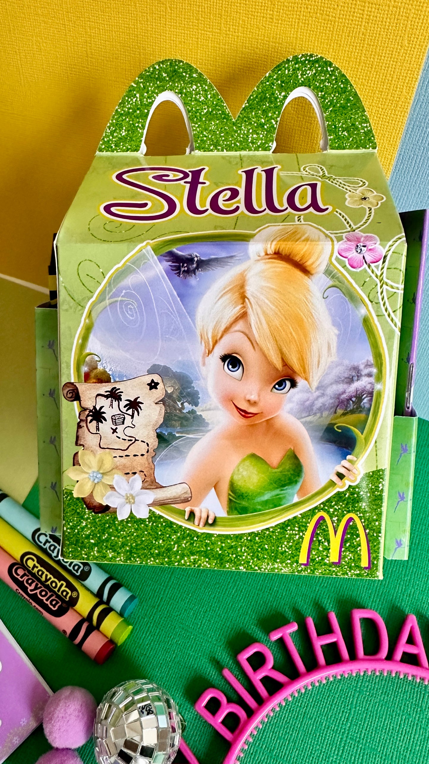 SCATOLA TIPO “HAPPY MEAL” CON TEMA A SCELTA