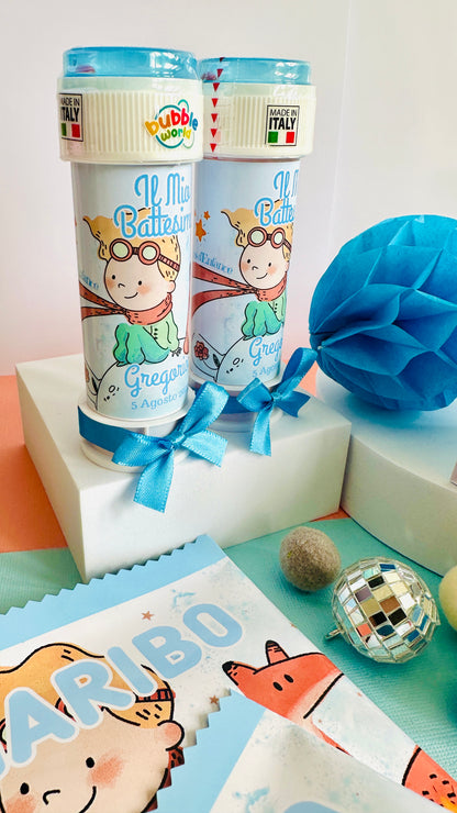 PARTY KIT PICCOLO PRINCIPE, coordinato Battesimo, Primo Compleanno, Comunione.