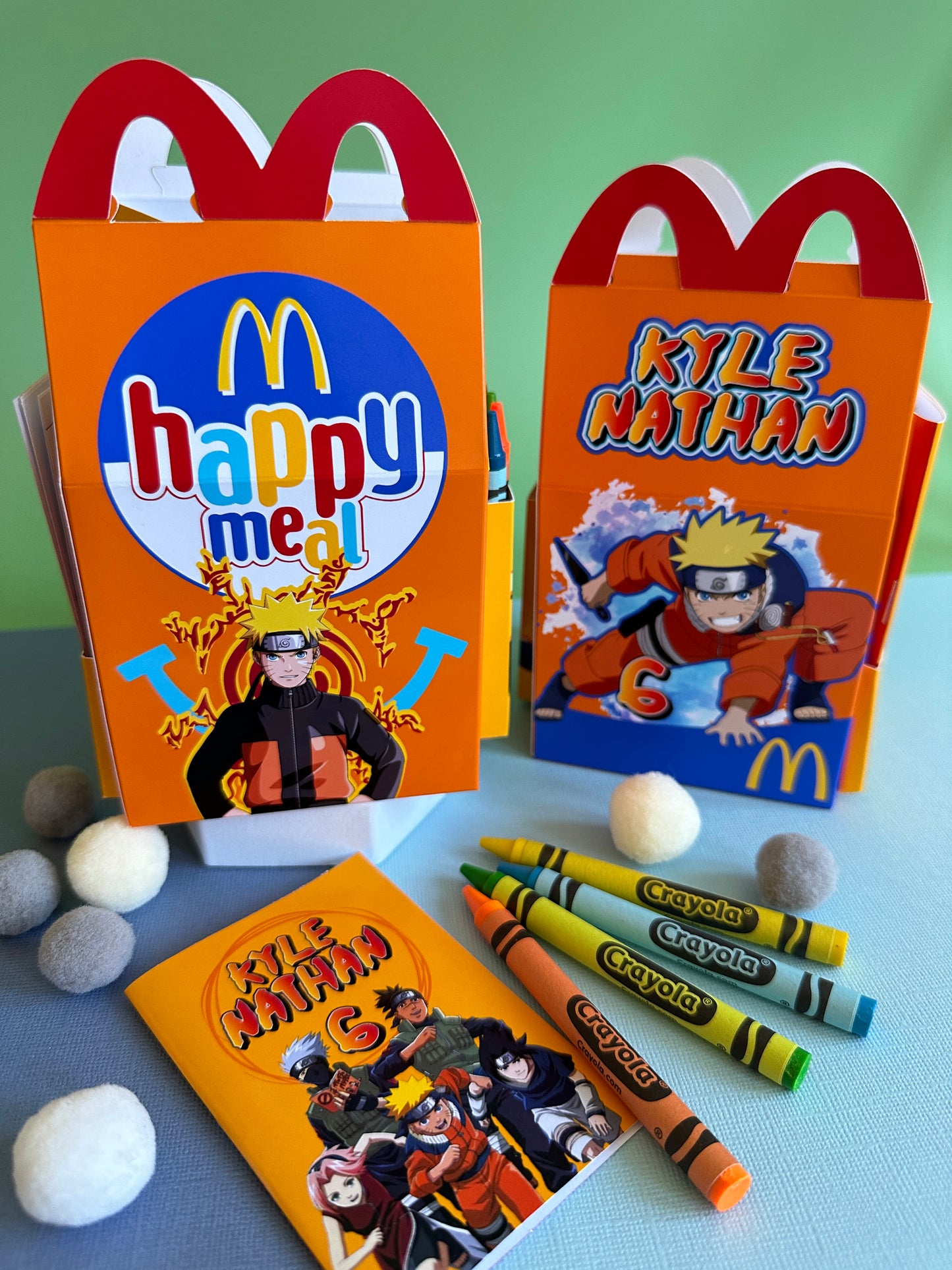 SCATOLA TIPO “HAPPY MEAL” CON TEMA A SCELTA