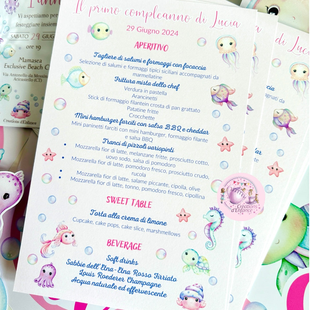 DECORAZIONI FESTA CON TEMA A SCELTA