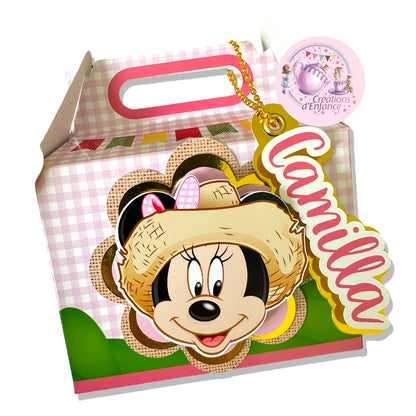 SCATOLA "GABLE BOX" PORTA REGALO, CARAMELLE O MARSHMELLOWS TEMA A SCELTA