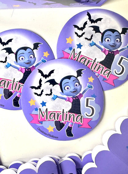 PARTY KIT PERSONALIZZATO – DECORAZIONI COMPLEANNO BAMBINI A TEMA CON GRAFICA SU RICHIESTA