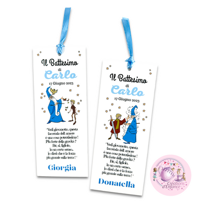 SEGNALIBRO-CON MINI MATITA-CON MATITA PIANTABILE-CON CIOCCOLATINO TEMA A SCELTA