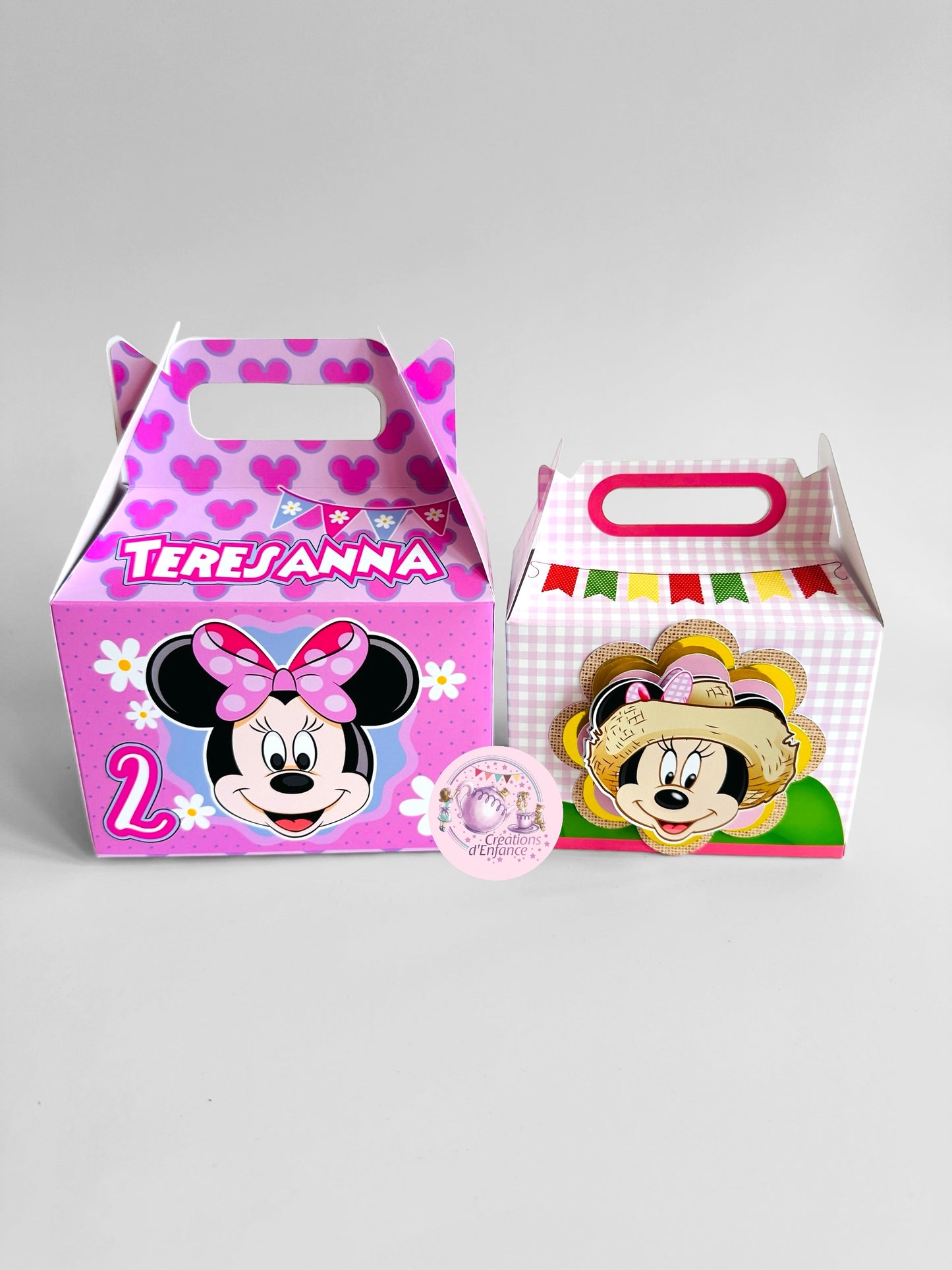 SCATOLA "GABLE BOX" PORTA REGALO, CARAMELLE O MARSHMELLOWS TEMA A SCELTA
