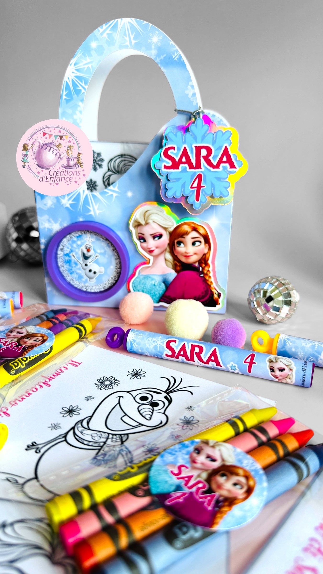 VALIGETTA ATTIVITÀ TEMA A SCELTA con play doh, 4 colori a cera, 4 disegni, mini bolle