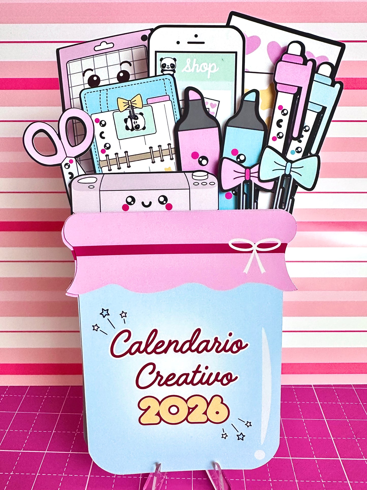 TEMPLATE CALENDARIO 2026 CANVA - MODELLO MODIFICABILE