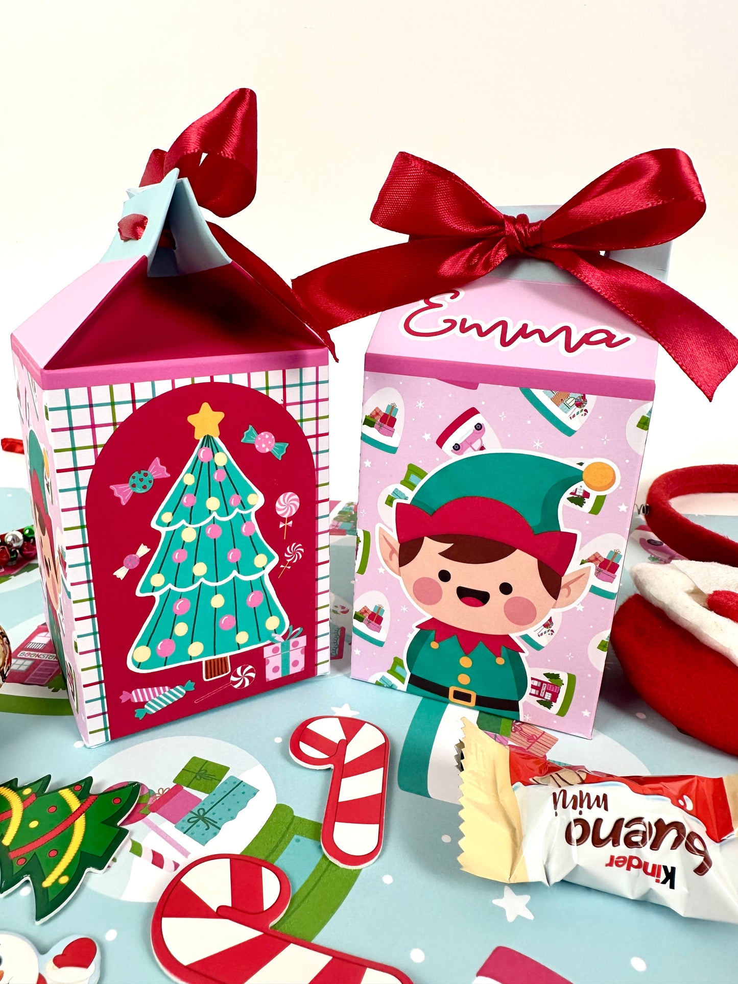 TEMPLATE DIGITALE MILK BOX CANVA - MODELLO MODIFICABILE FESTA