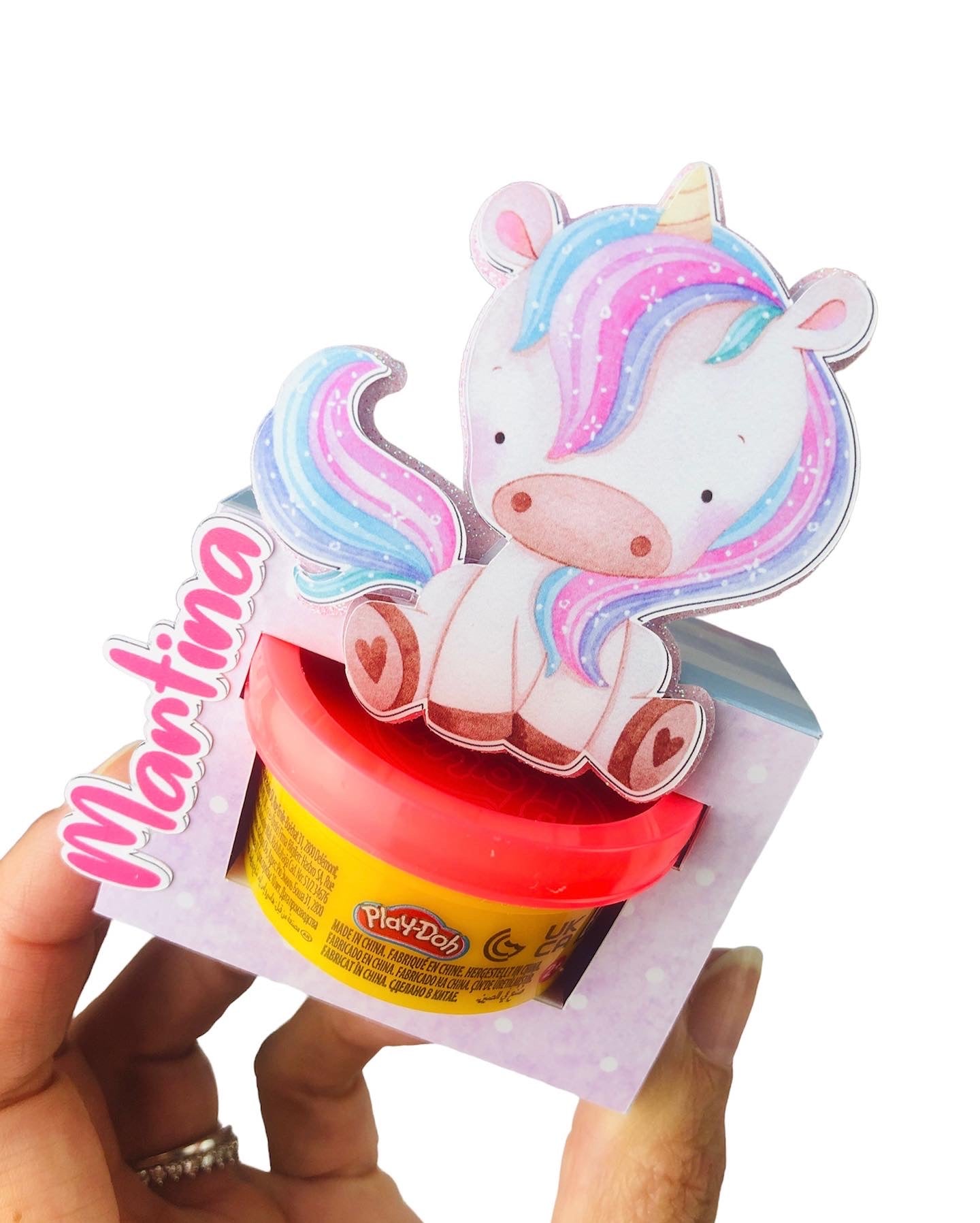PARTY KIT UNICORNO MAGICO E ARCOBALENO, decorazioni Battesimo, Comunione, Cresima, primo compleanno, 2 anni, bambina, baby shower, invito digitale tema unicorni