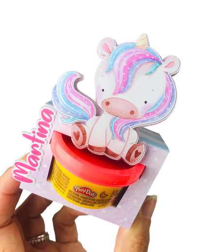 PARTY KIT UNICORNO MAGICO E ARCOBALENO, decorazioni Battesimo, Comunione, Cresima, primo compleanno, 2 anni, bambina, baby shower, invito digitale tema unicorni