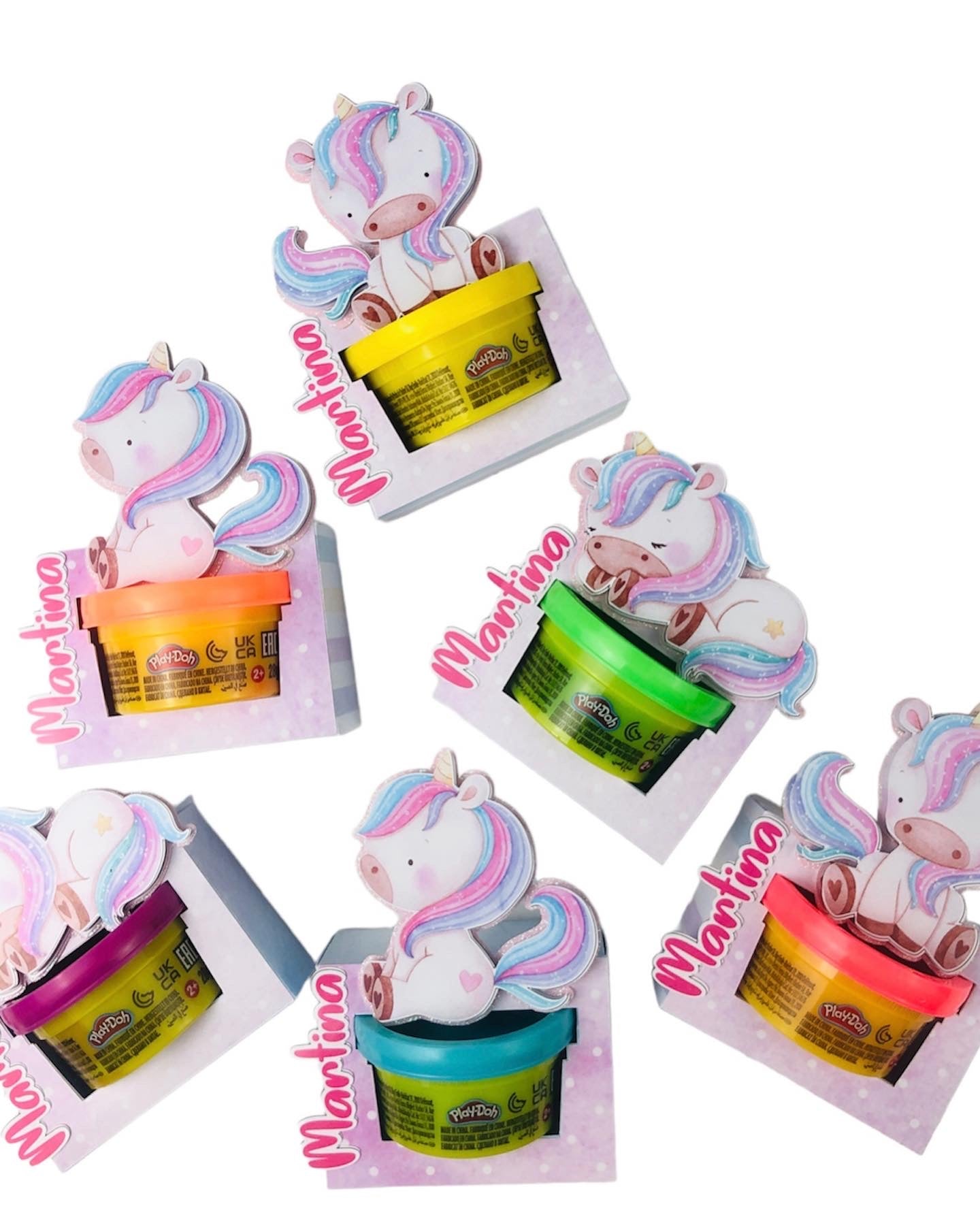 PARTY KIT UNICORNO MAGICO E ARCOBALENO, decorazioni Battesimo, Comunione, Cresima, primo compleanno, 2 anni, bambina, baby shower, invito digitale tema unicorni