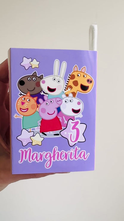 ETICHETTE ED INCARTI PER IL FAI DA TE CON TEMA A SCELTA
