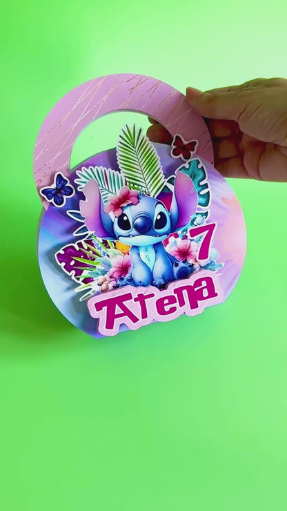 VALIGETTA ATTIVITÀ TEMA A SCELTA con 4 colori a cera, 4 disegni, timbrino, mini bolle e foglio con stickers